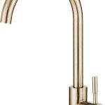 Grifo de cocina Baho Match oro cepillado