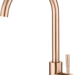 Grifo de cocina Baho Match cobre cepillado