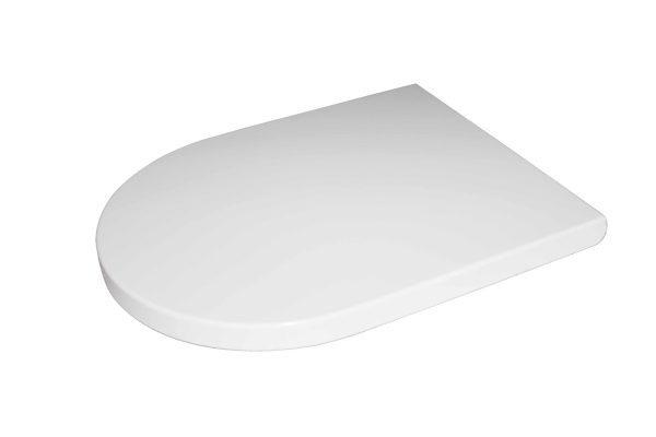 Wrap-over toilet seat Baho Vela with soft close