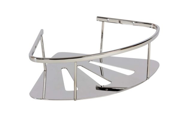 Pc. Corner shower caddy Baho polished stainless steel