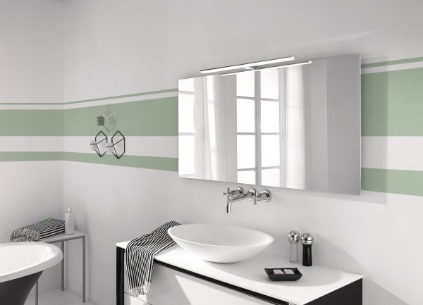 Aplique Baho Apliq 60 cm cromo