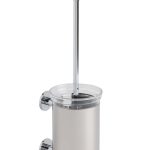 Escobillero Baho Stick Round Cromo (adhesivo)