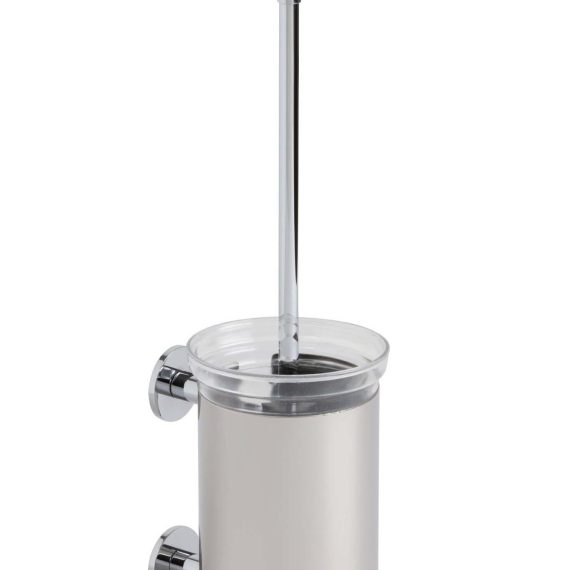 Escobillero Baho Stick Round Cromo (adhesivo)