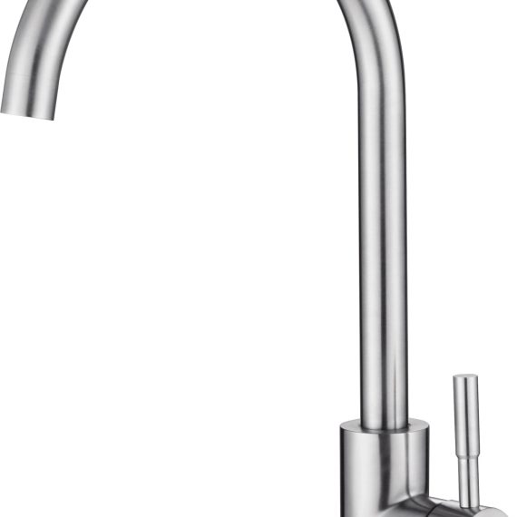 Grifo Cocina Baho Match Acero Inox mate