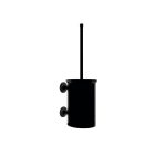 Escobillero Baho Stick Round Negro Mate (adhesivo)