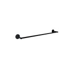 Toallero Baho Stick Round Negro Mate barra 40 cm (adhesivo)