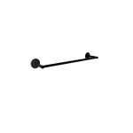 Toallero Baho Stick Round Negro Mate barra 30 cm (adhesivo)