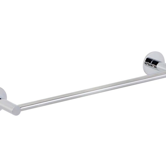 Toallero Baho Stick Round Cromo barra 30 cm (adhesivo)