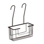 Contenedor Baho Panier con enganche para grifo negro mate
