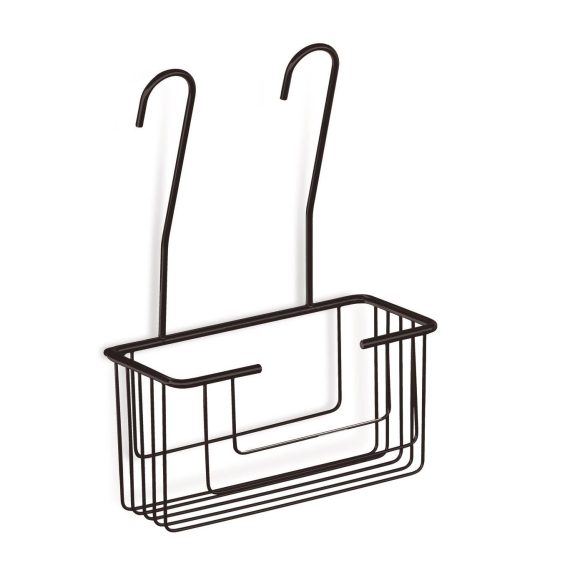 Contenedor Baho Panier con enganche para grifo negro mate