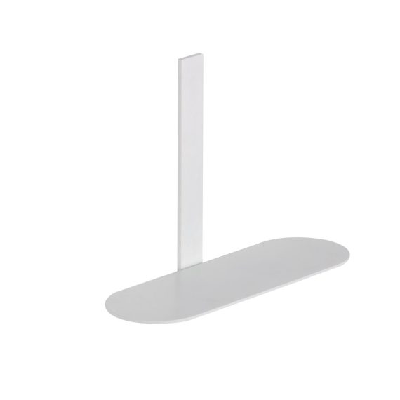Estante Baho Loops blanco mate (adhesivo)