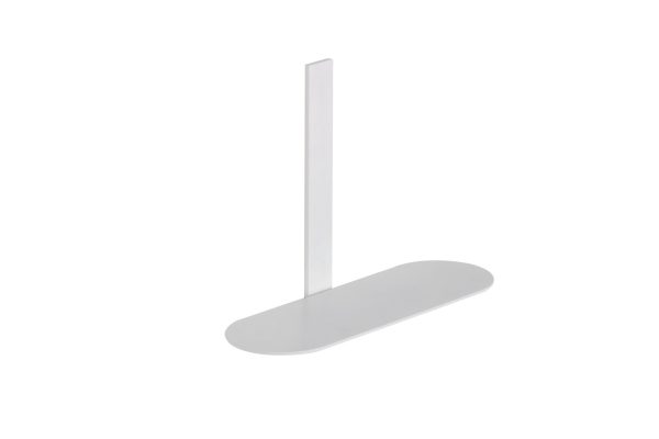 Estante Baho Loops blanco mate (adhesivo)