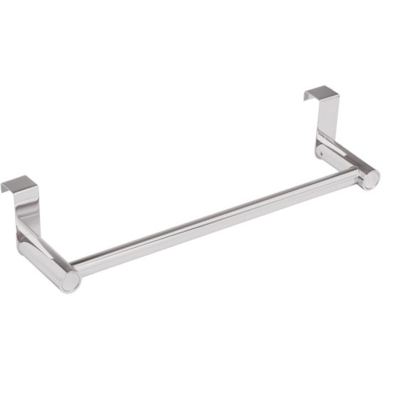 Pz. Toallero Baho Acero para mueble 35 cm mate (atornillar)