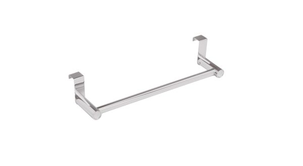 Pz. Toallero Baho Acero para mueble 35 cm mate (atornillar)