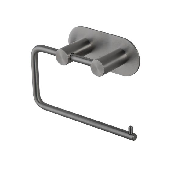Portarollos Baho Bolt gunmetal (adhesivo 3M)
