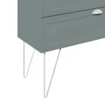 Set 2 Unit Legs Baho Century 33 cm white