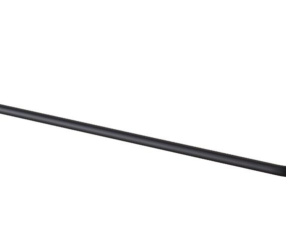 Toallero Baho Bolt negro 40cm (adhesivo 3M)
