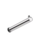 Front toilet roll holder Baho Dott without lid chrome