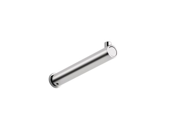 Toilettenpapierhalter frontal Baho Dott ohne Deckel Chrom