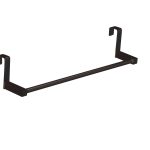 Toallero Baho Robe para mueble 35cm negro mate