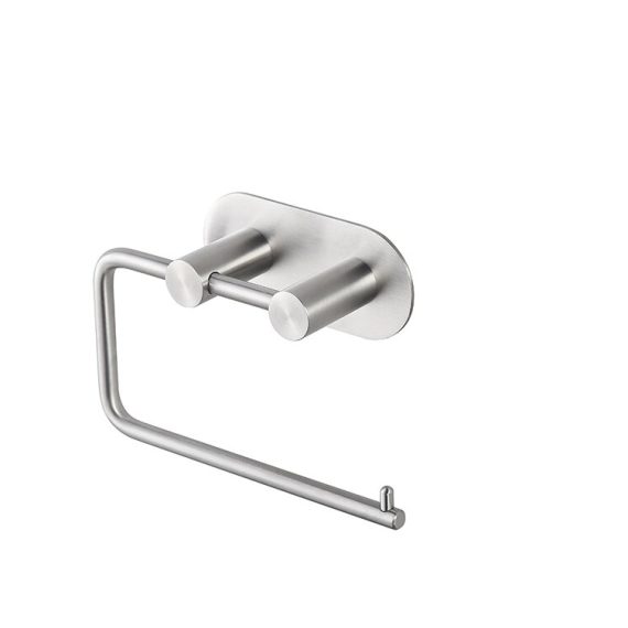 Portarollos Baho Bolt acero cepillado (adhesivo 3M)