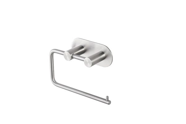 Portarollos Baho Bolt acero cepillado (adhesivo 3M)