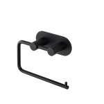 Portarollos Baho Bolt negro (adhesivo 3M)