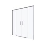 Mampara Baho Palio ducha perfil extensible 195cm