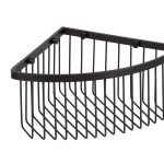Contenedor Baho Panier para ducha rincon negro mate