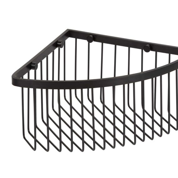 Contenedor Baho Panier para ducha rincon negro mate