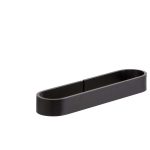 Aro Baho Loops negro mate (adhesivo)