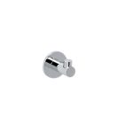 Percha Baho Stick Round Cromo (adhesivo)