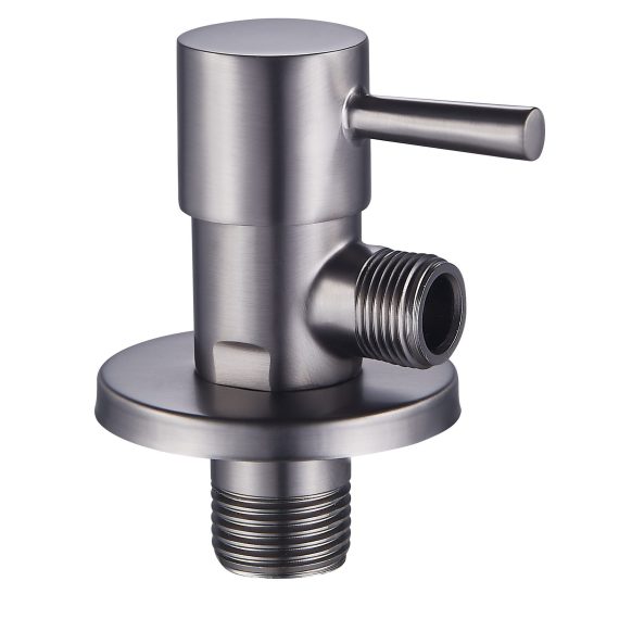 Pz. Baho llave de paso latón redonda Rondo gunmetal