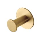 Percha Baho Bolt oro cepillado (adhesivo 3M)