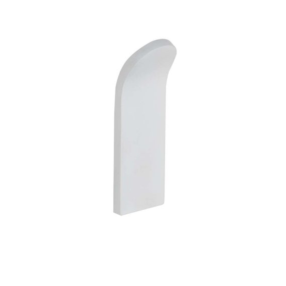 Percha Baho Loops blanco mate (adhesivo)