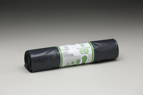 Rollo 10 bolsas basura Barbosa 100l (85x105 cm) negro