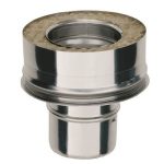 Pz. Bofill adaptador de tubo simple a doble diametro 80