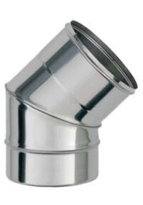 Pz.Bofill codo inox diam.100 45§ aisi 304