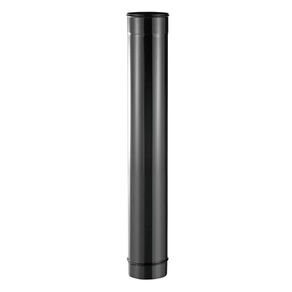 Ud. Bofill tub vitrificat negre mat diam.150x1000