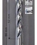 Pz.broca Bosch HSS PoinTeQ metal 5x52x86