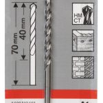 Ud.broca Bosch cyl-3 pedra 3x40x70