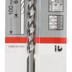 Pz.broca Bosch cyl-3 piedra 6x60x100