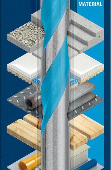 Pz.Bosch 2608902274 Broca Expert HEX-9 MultiConstruction 12x90x150