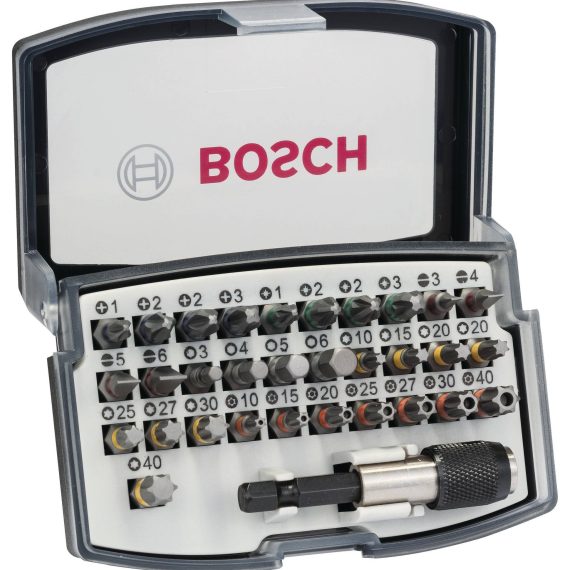 Pz. punta atornillar Bosch set de 32 unidades para atornillar