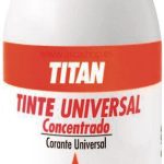 Bote Titan tinte universal naranja 50ml