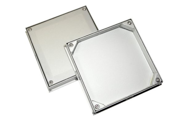 Marc i tapa registre 40x40 reversible acer