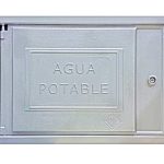 Tapa registro pared aluminio 25×35 aguas potables
