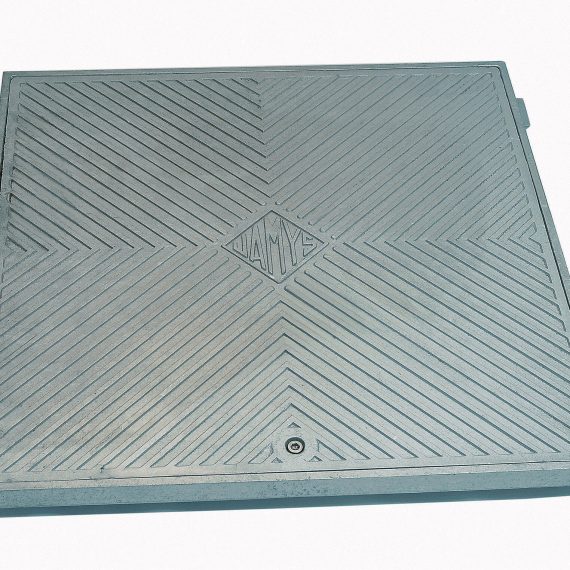 Tapa registro suelo aluminio 40x40
