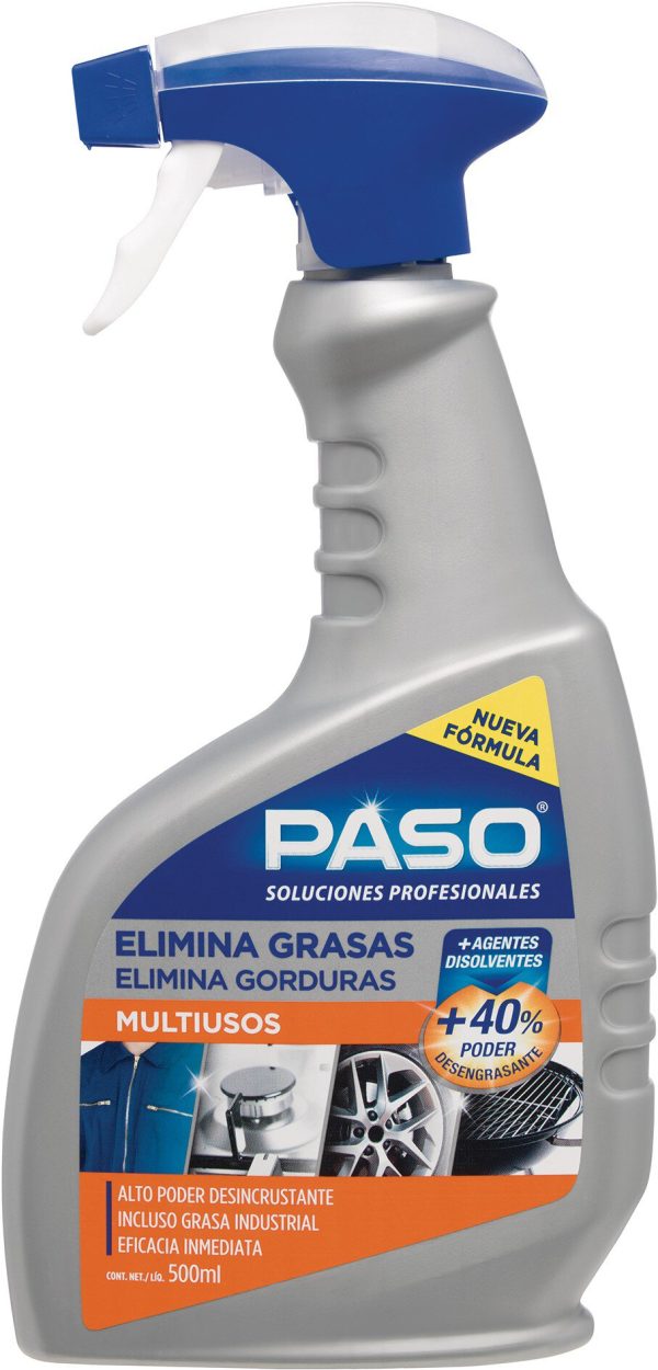 Bote Paso elimina grasas 500ml