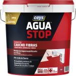 Cubo Ceys Aguastop caucho fibras rojo 20kg